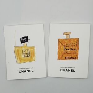 2 Chanel Happy Mother's Day Gift Cards